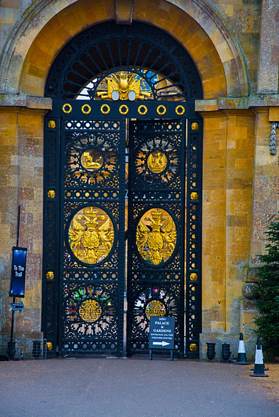 Blenheim Palace Tür
