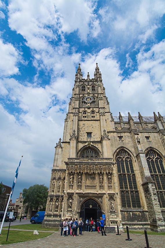 Canterbury Cathedral Eingang