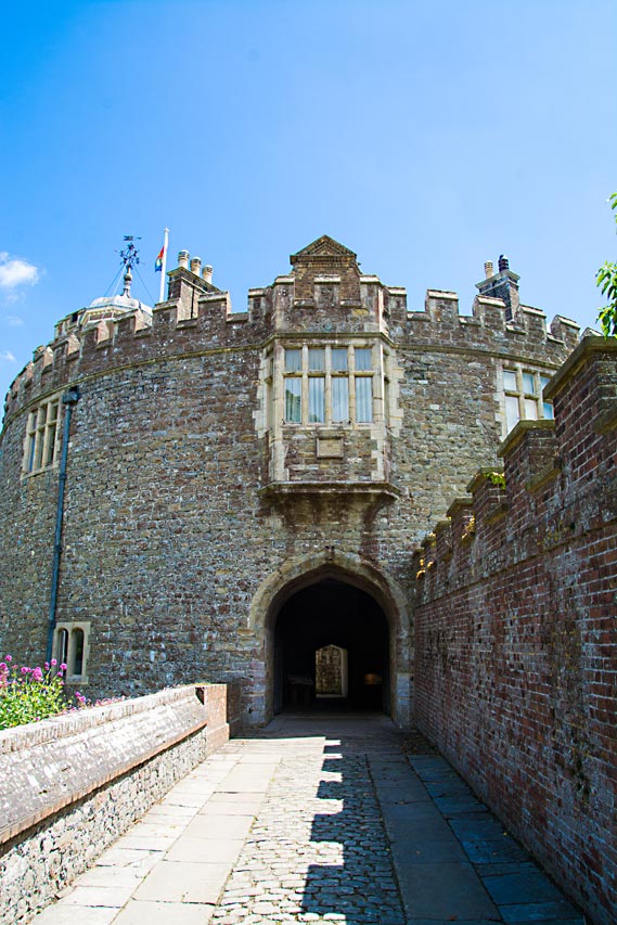 Walmer Castle Eingang