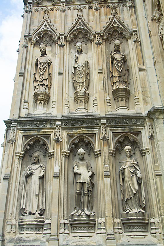 Canterbury Cathedral Statuen