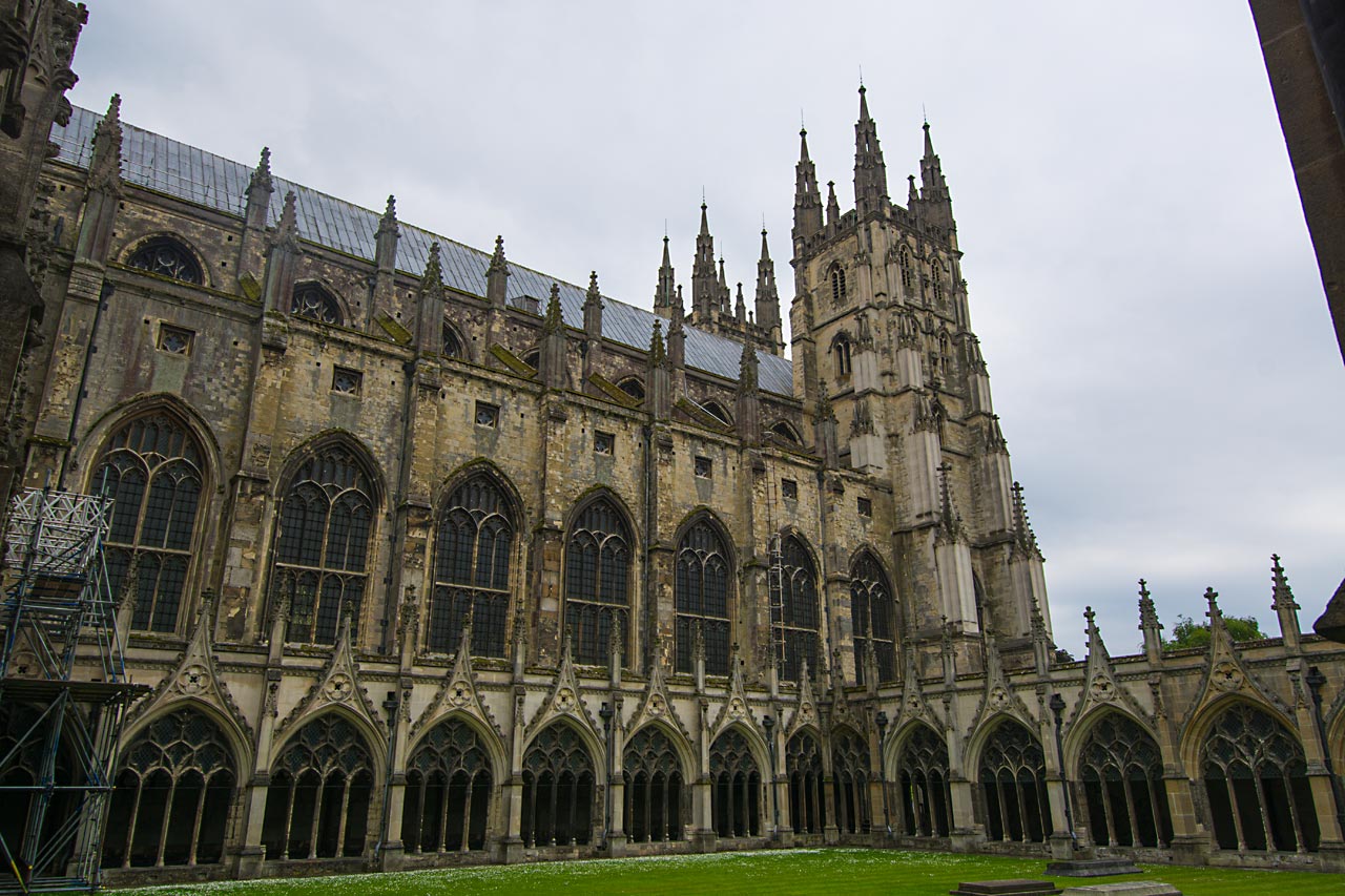 Canterbury Cathedral Innenhof