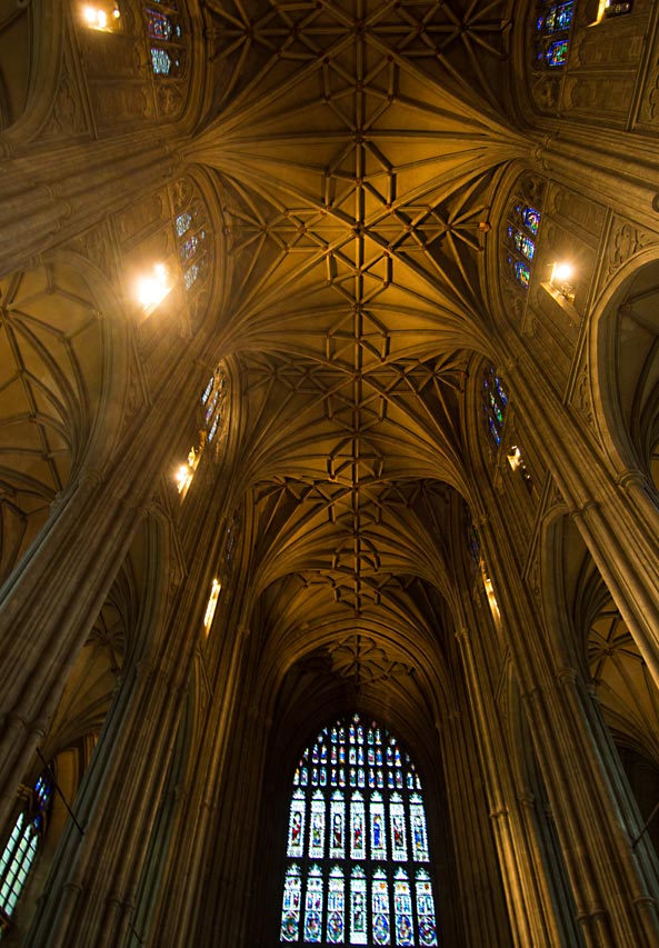Canterbury Cathedral Decke