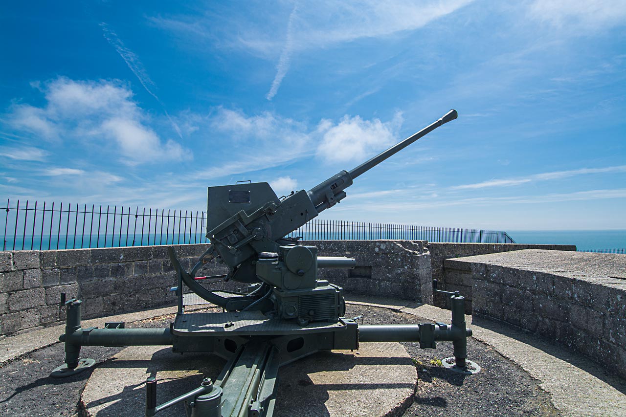 Dover Castle 40 mm Kanone