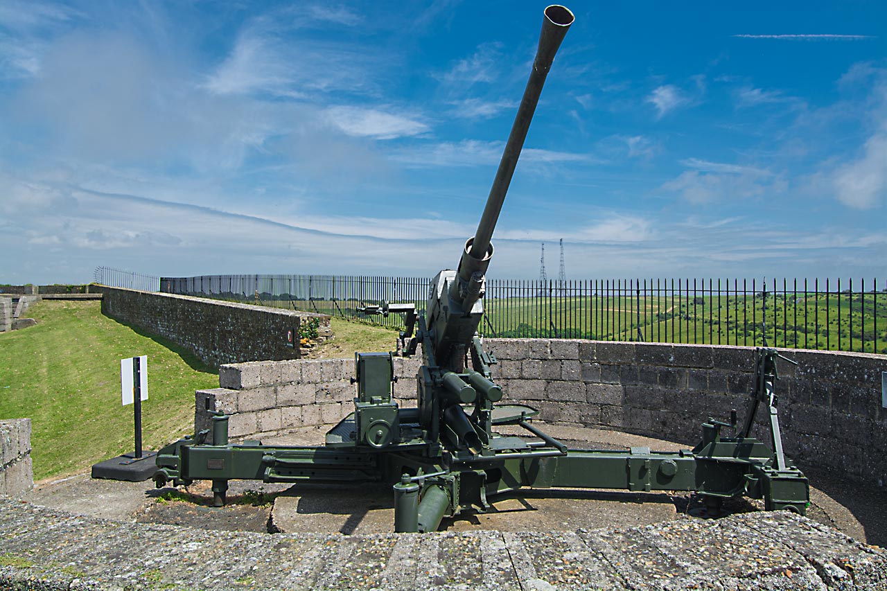 Dover Castle 40 mm Kanone