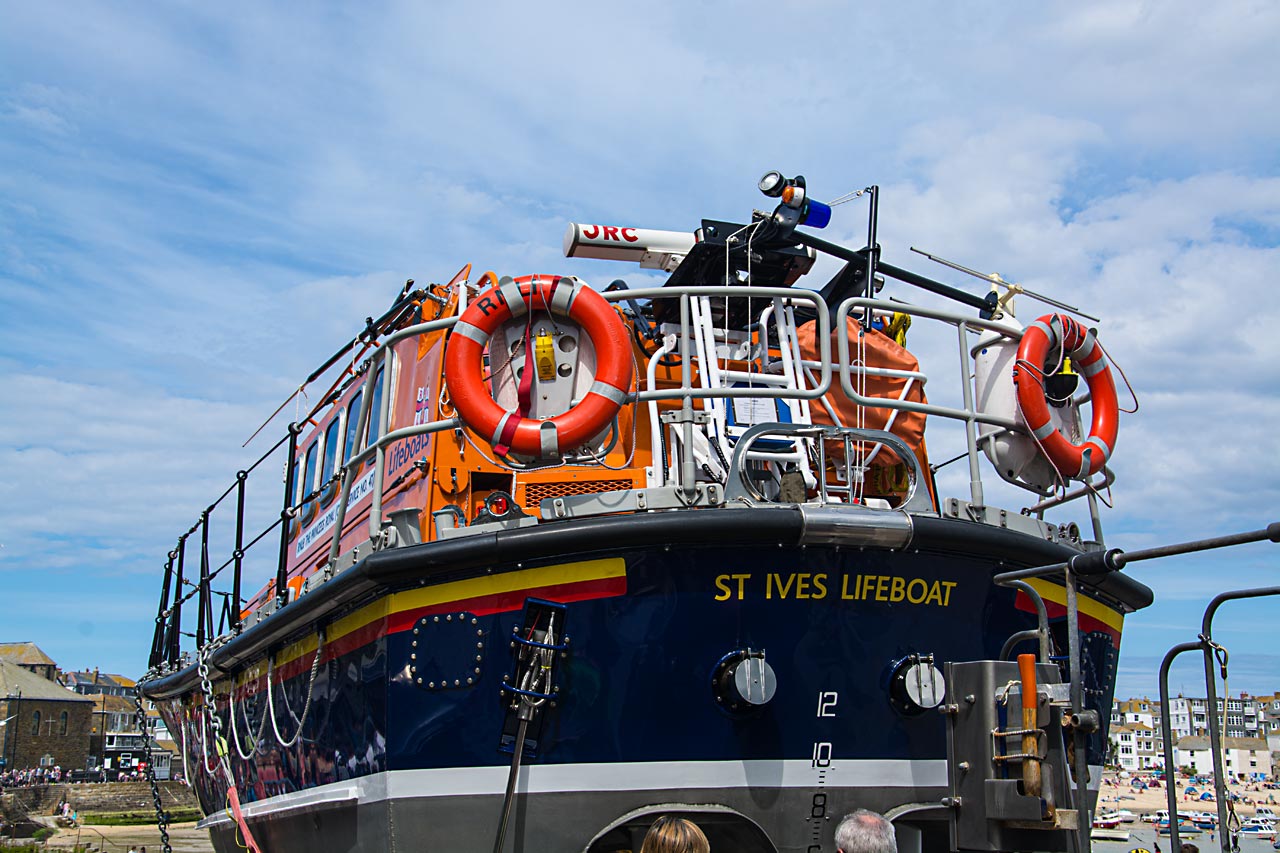 St. Ives Rettungsboot