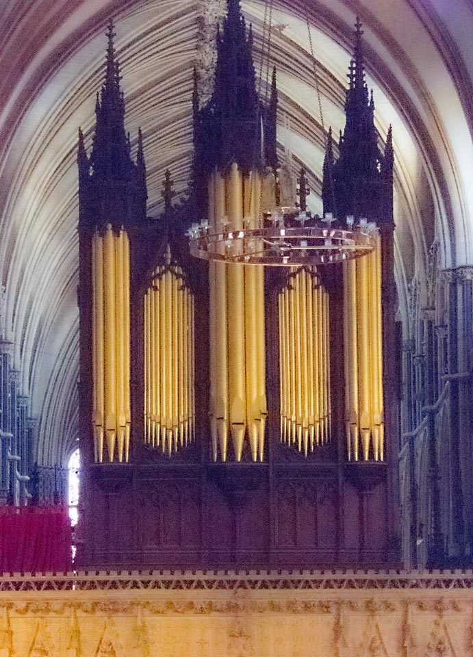 Lincoln Kathedrale Orgel